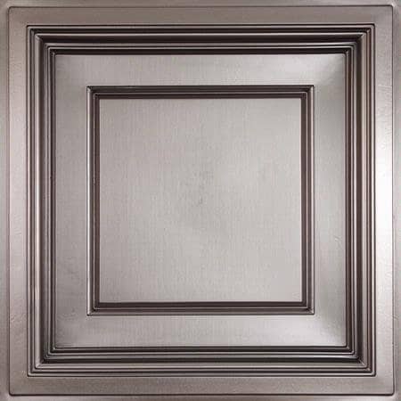 Ceilume Madison 2ft x 2ft Tin Ceiling Tile V3-MAD-22PBR